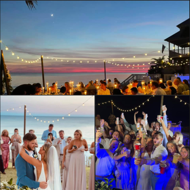 Destin, FL beach wedding DJ
